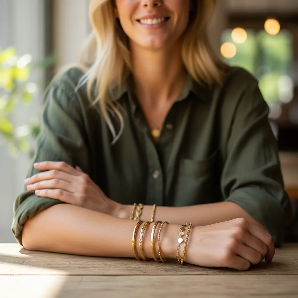 Kreative Kombinationsmöglichkeiten von Armbändern verschiedener Stile